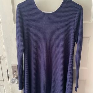 Thermal navy blue dress size m